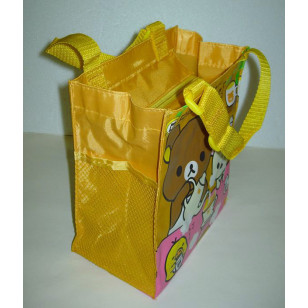 Rilakkuma - Relax Bear Official Chocolate And Coffee School Lunch Tote Bag for Girls Kids